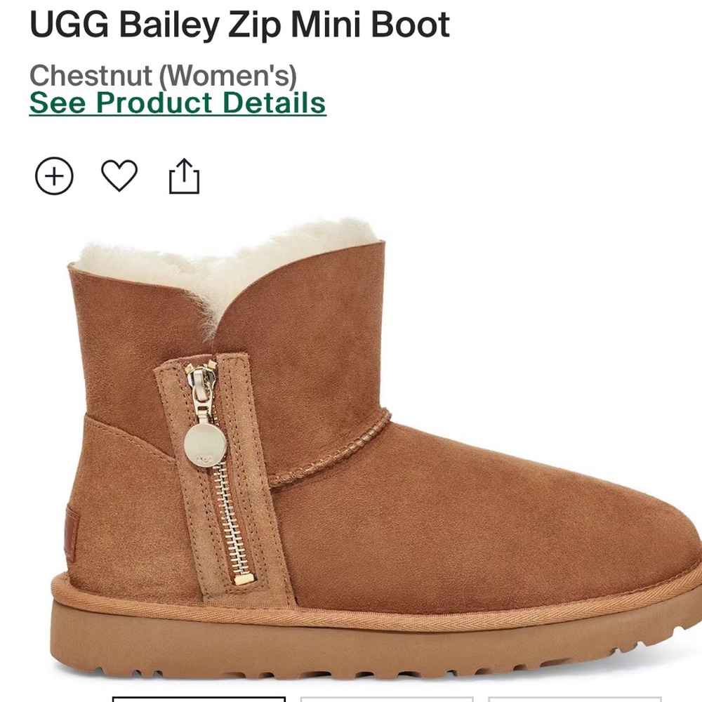 Ugg Bailey Zip mini boot